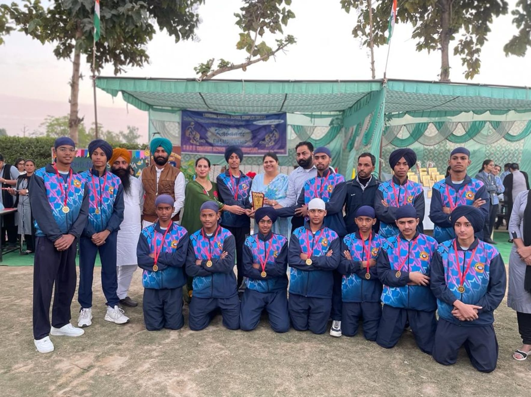 Third position at State Level Gatka Tournament